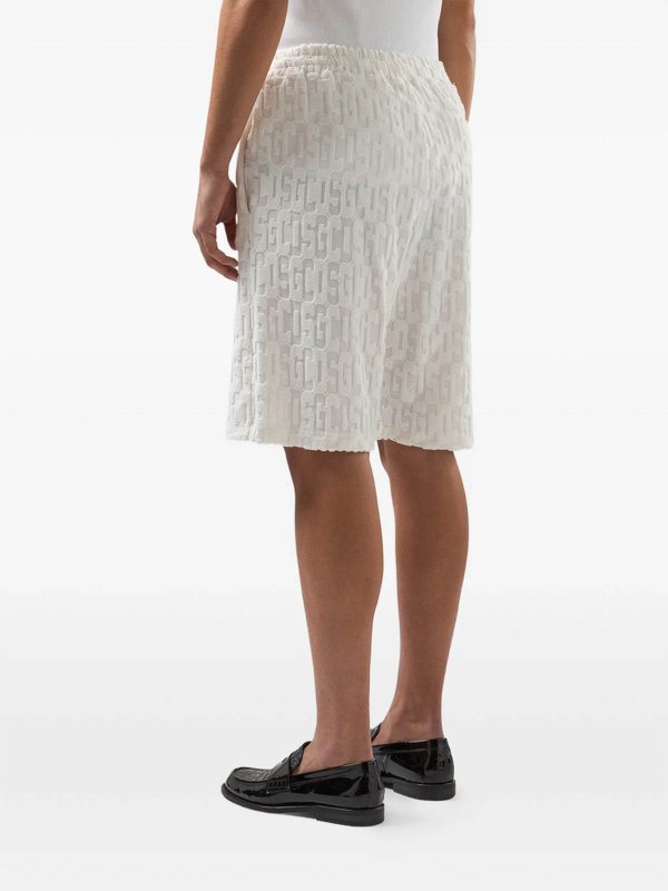 GCDS: Shorts online - Short - Blanc
