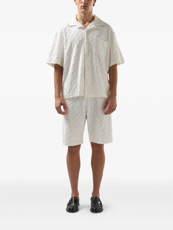 The Best Shops GCDS: Shorts - Short - Blanc