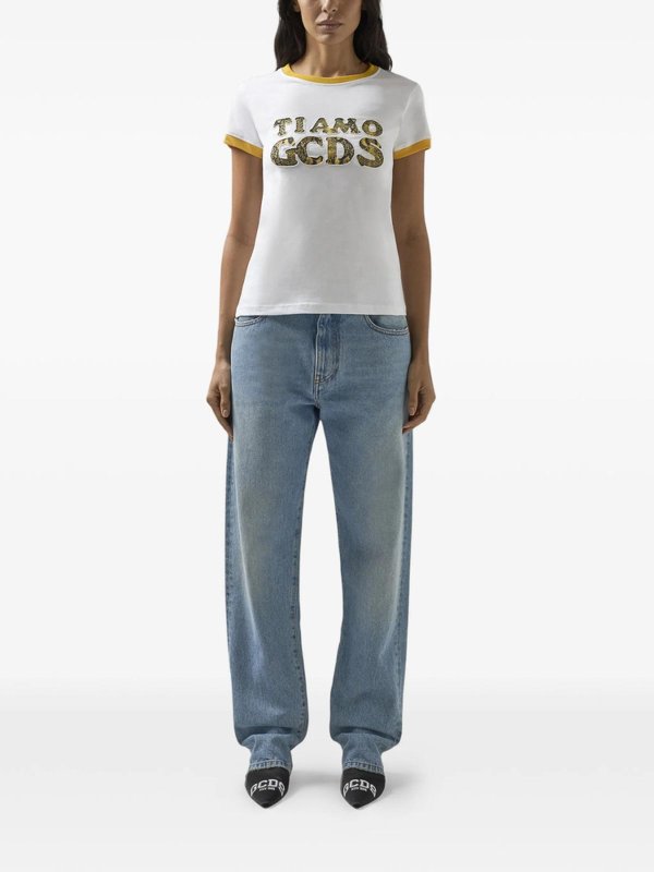 The Best Shops GCDS: Tシャツ - Tシャツ - 白