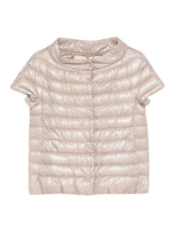 HERNO: Kurze Daunenjacken - Daunenjacke - Nude