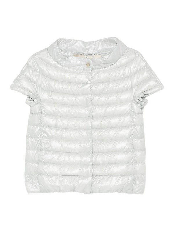 HERNO: Kurze Daunenjacken - Daunenjacke - Grau