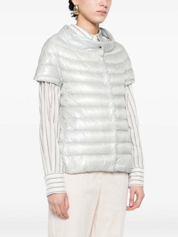 The Best Shops HERNO: Kurze Daunenjacken - Daunenjacke - Grau