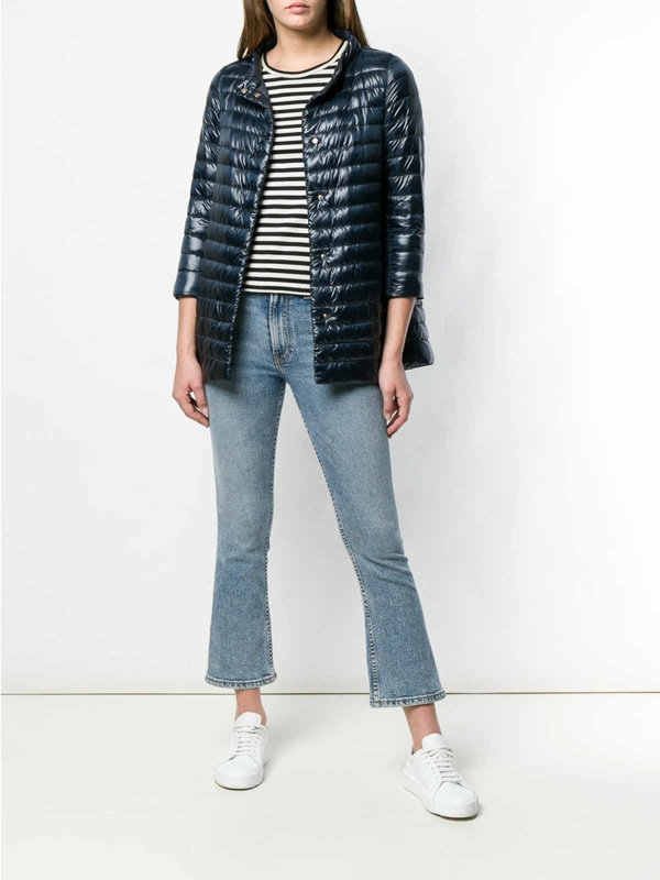 The Best Shops HERNO: Kurze Daunenjacken - Daunenjacke - Blau