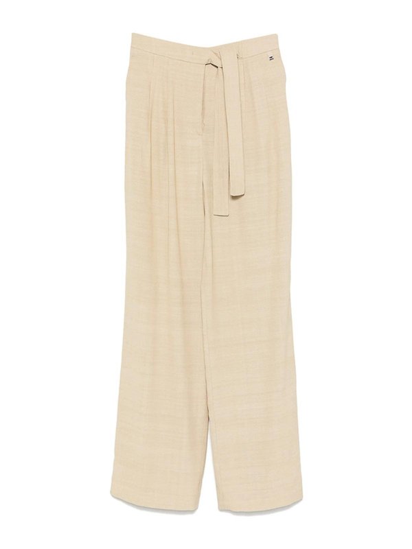 HERNO: Pantalons casual - Pantalons Décontractés - Beige