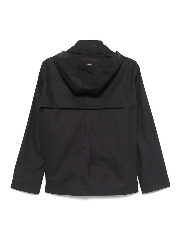 HERNO: knee length coats online - Rainwear