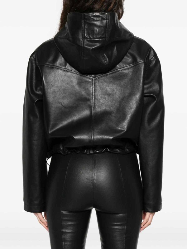 The Best Shops Iro: Lederjacken - Lederjacke - Schwarz