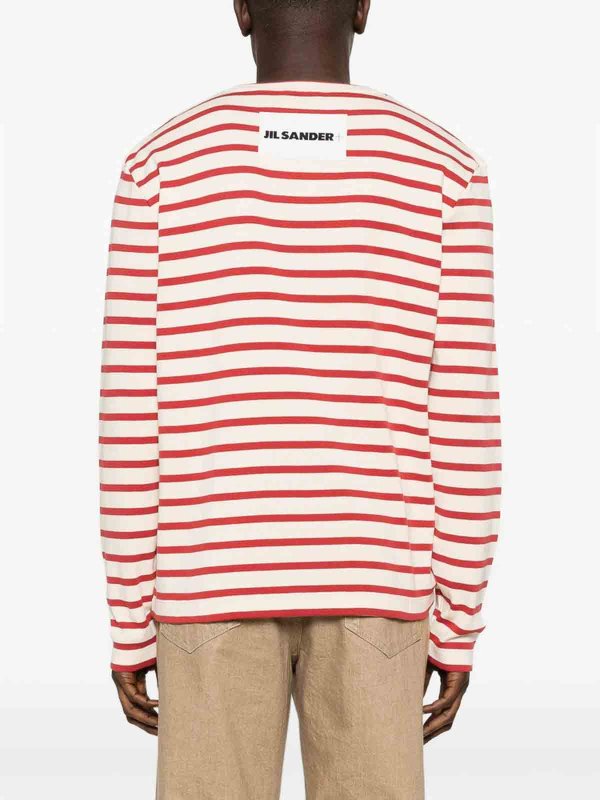 The Best Shops JIL SANDER: Pull col rond - Pull Col Rond - Beige