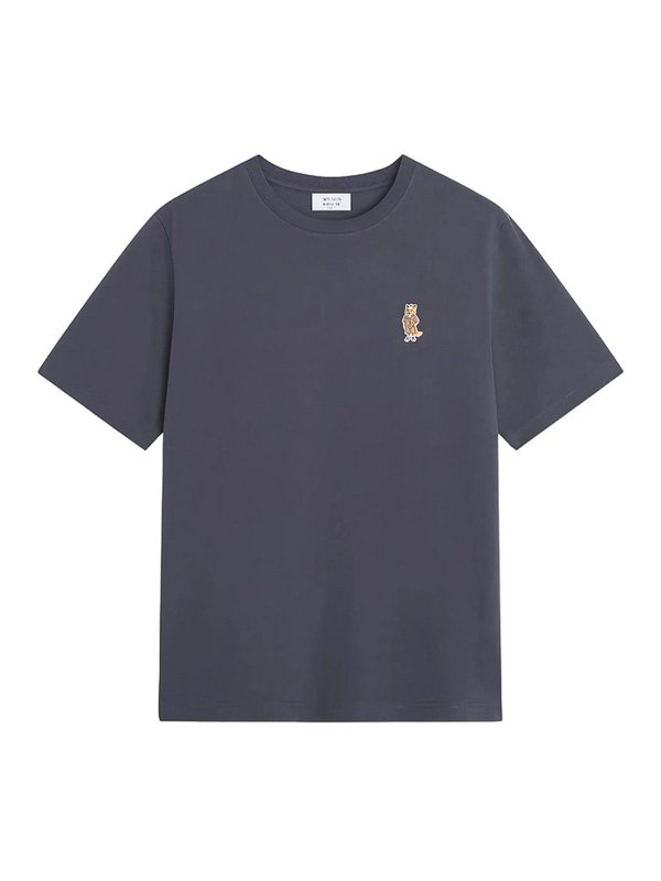 MAISON KITSUNÉ: Tシャツ - Tシャツ - グレー