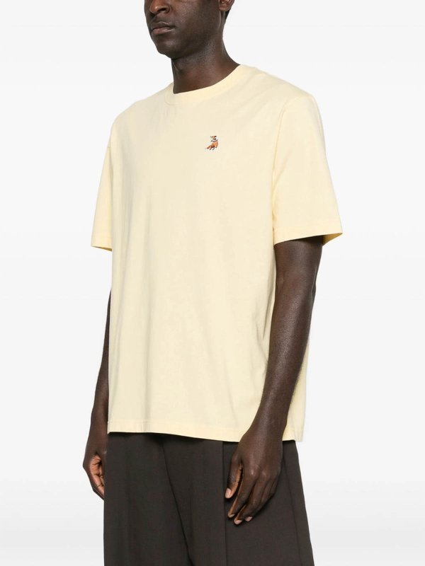 MAISON KITSUNÉ buy online Tシャツ - イエロー