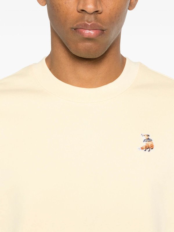 MAISON KITSUNÉ: Sudaderas y suéteres online - Sudadera - Amarillo