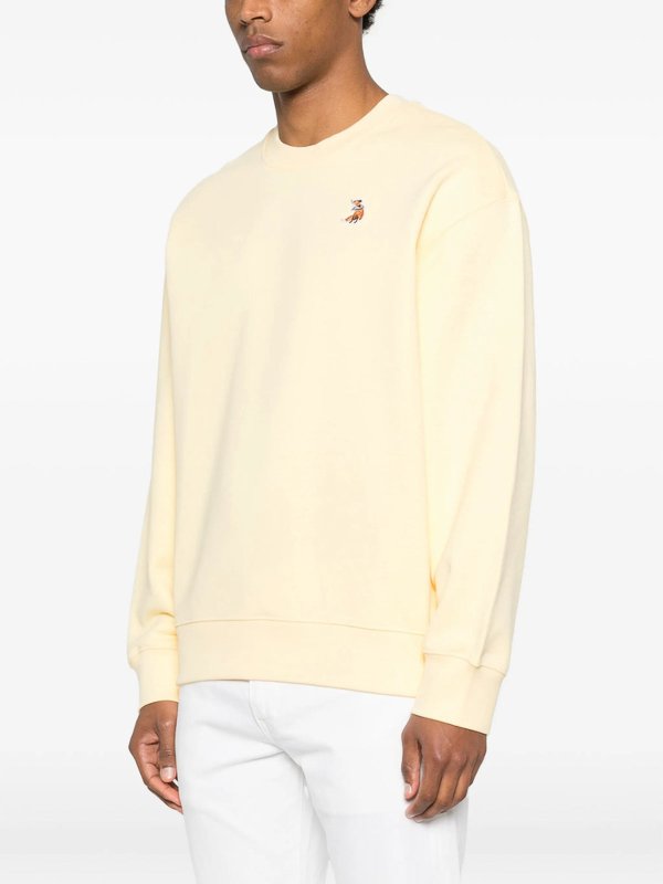 The Best Shops MAISON KITSUNÉ: Sudaderas y suéteres - Sudadera - Amarillo