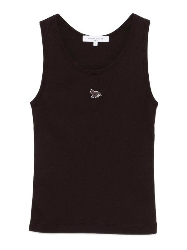 MAISON KITSUNÉ: Tops & Débardeurs - Top - Marron