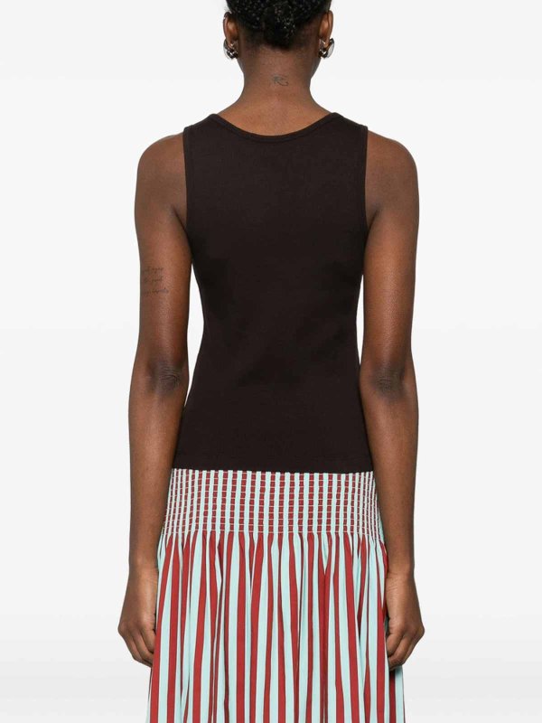 MAISON KITSUNÉ buy online Top - Marron