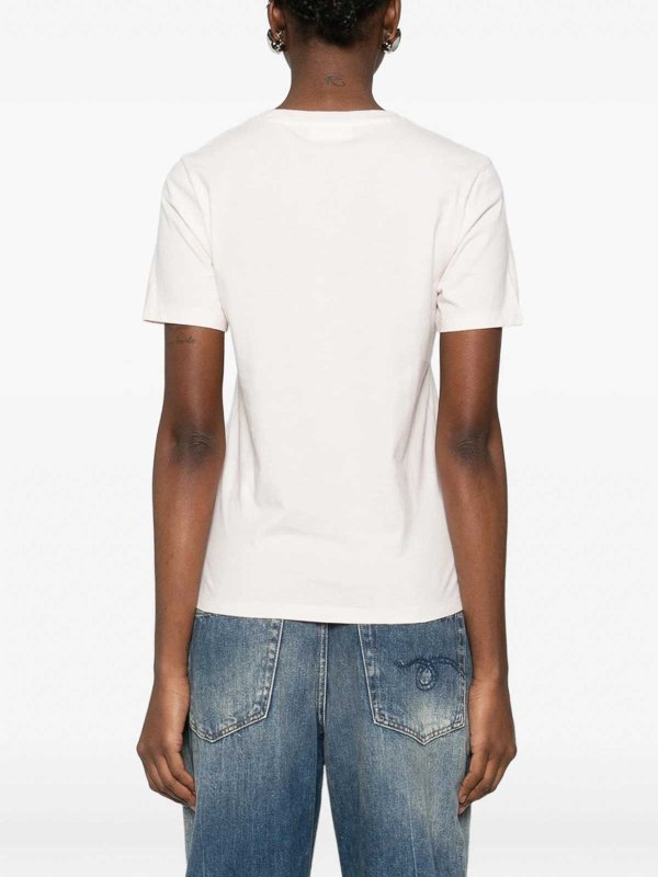 The Best Shops MAISON KITSUNÉ: Tシャツ - Tシャツ - ヌードカラー
