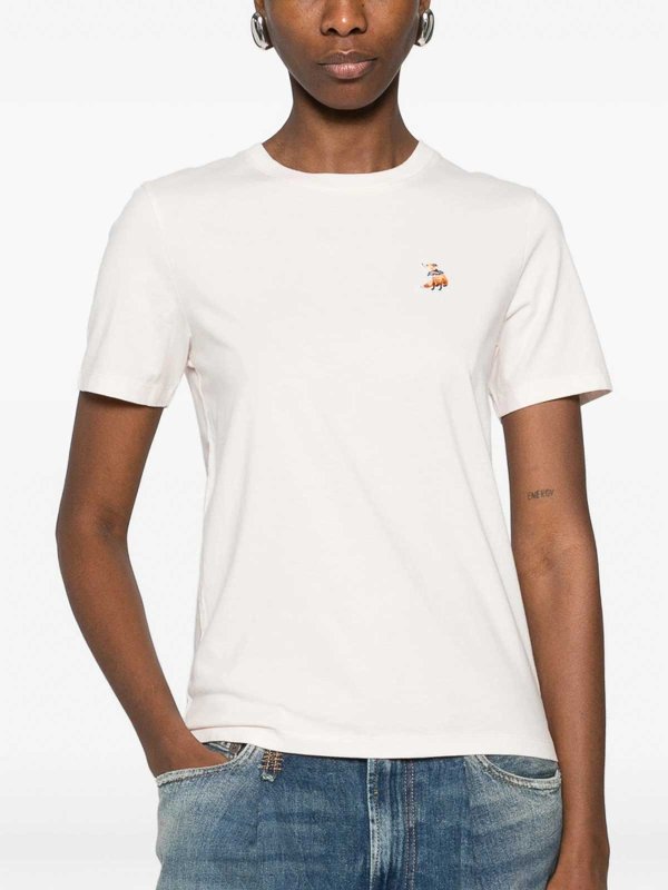 MAISON KITSUNÉ buy online Tシャツ - ヌードカラー