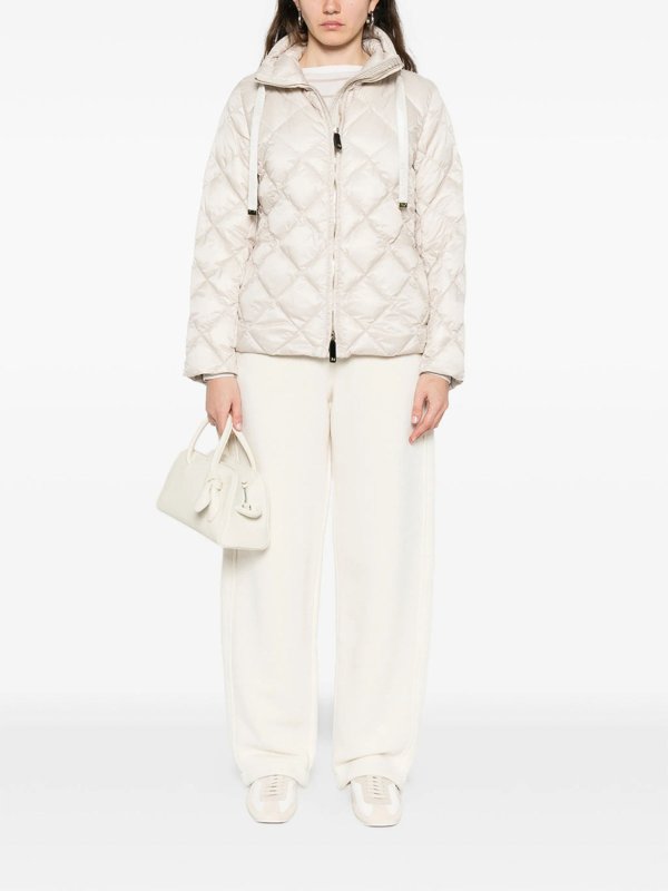 The Best Shops MAX MARA THE CUBE: Kurze Daunenjacken - Daunenjacke - Weiß