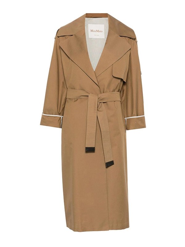 MAX MARA THE CUBE: トレンチコート - トレンチコート - ブラウン