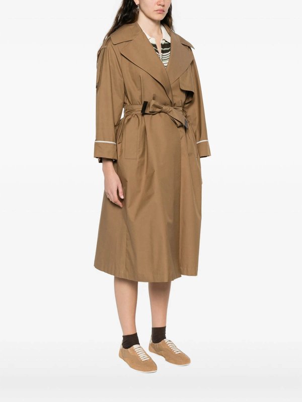 The Best Shops MAX MARA THE CUBE: トレンチコート - トレンチコート - ブラウン