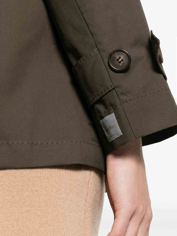 The Best Shops MAX MARA THE CUBE: カジュアルジャケット - カジュアルジャケット - 緑