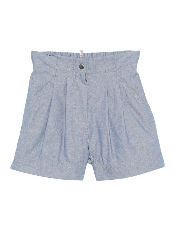 MONCLER: Shorts - Short - Bleu