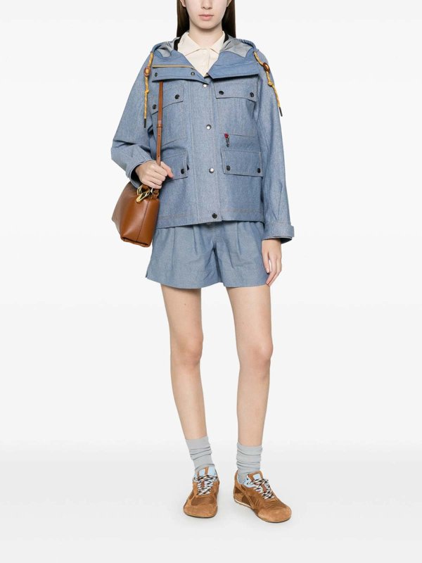 Short - Bleu shop online: MONCLER