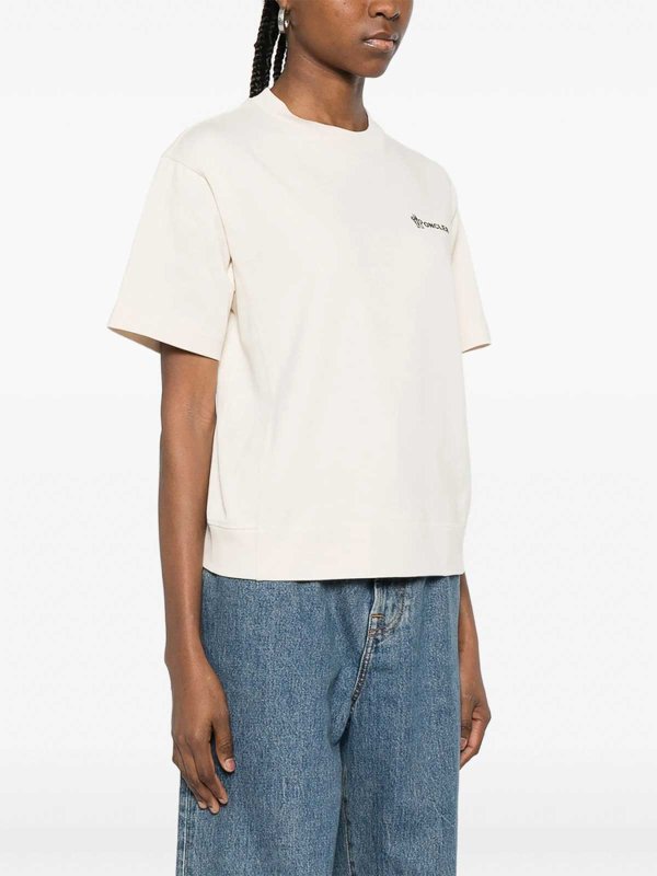 MONCLER buy online Tシャツ - ベージュ