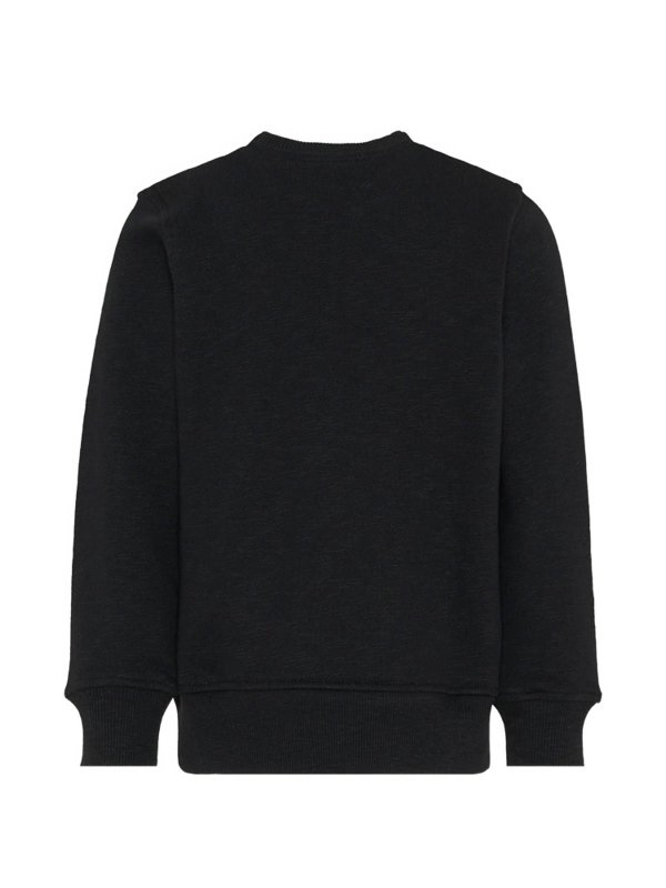 The Best Shops MOSCHINO: Strickpullover mit Rundhalsausschnitt - Rundhalspullover - Schwarz