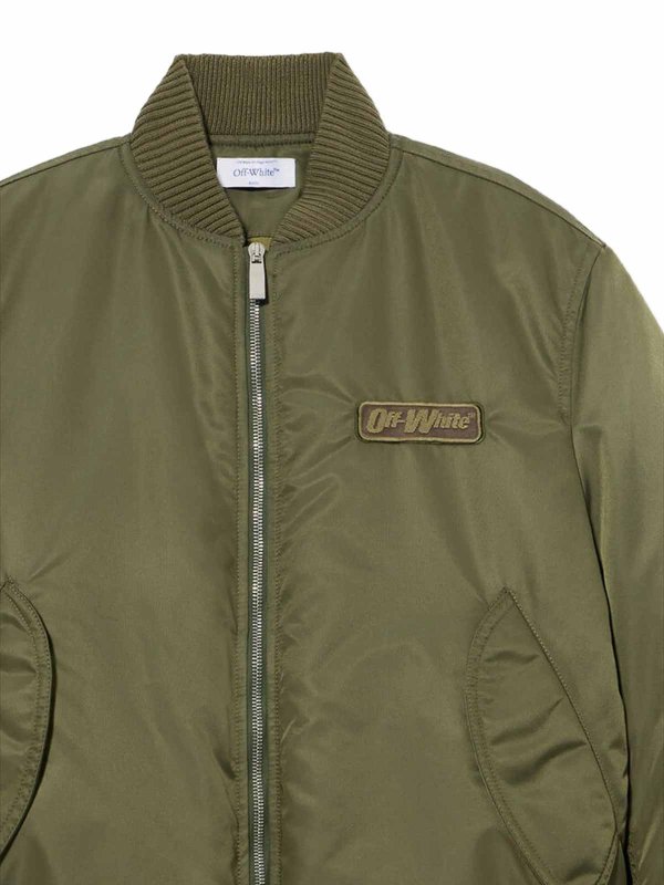 OFF-WHITE: bombers online - Outerwear