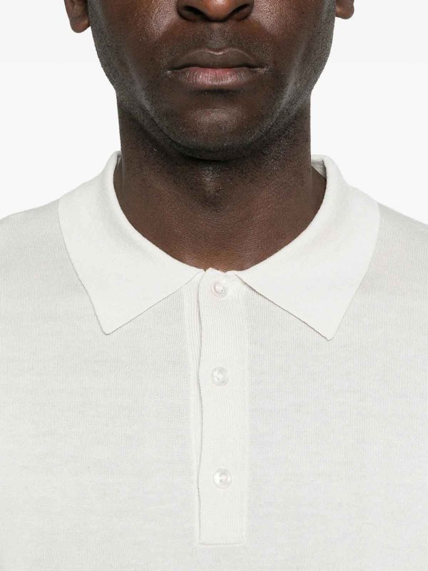 STUDIO NICHOLSON: Pull col rond online - Pull Col Rond - Blanc