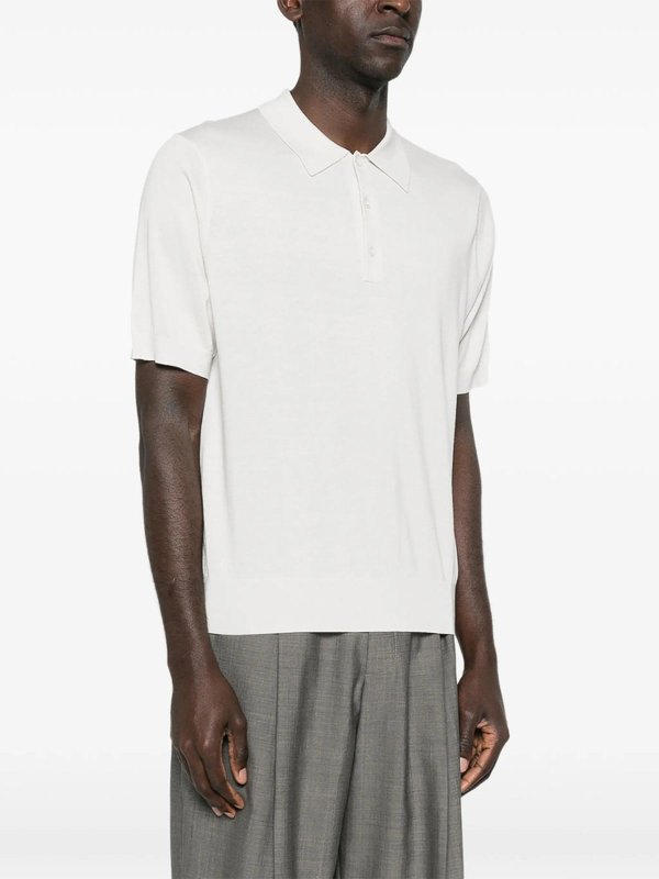 Pull Col Rond - Blanc shop online: STUDIO NICHOLSON