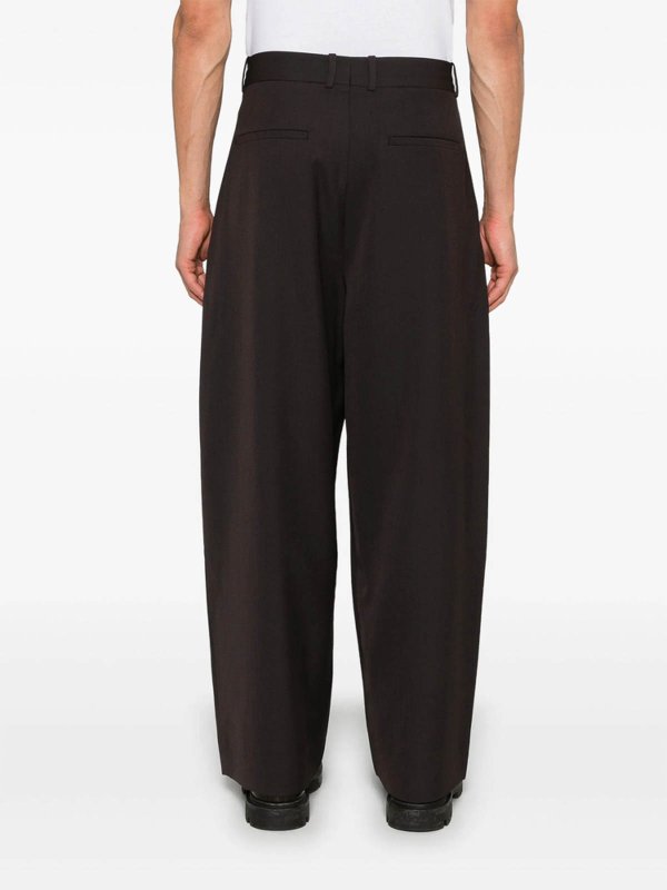 STUDIO NICHOLSON: Pantalons casual online - Pantalons Décontractés - Marron
