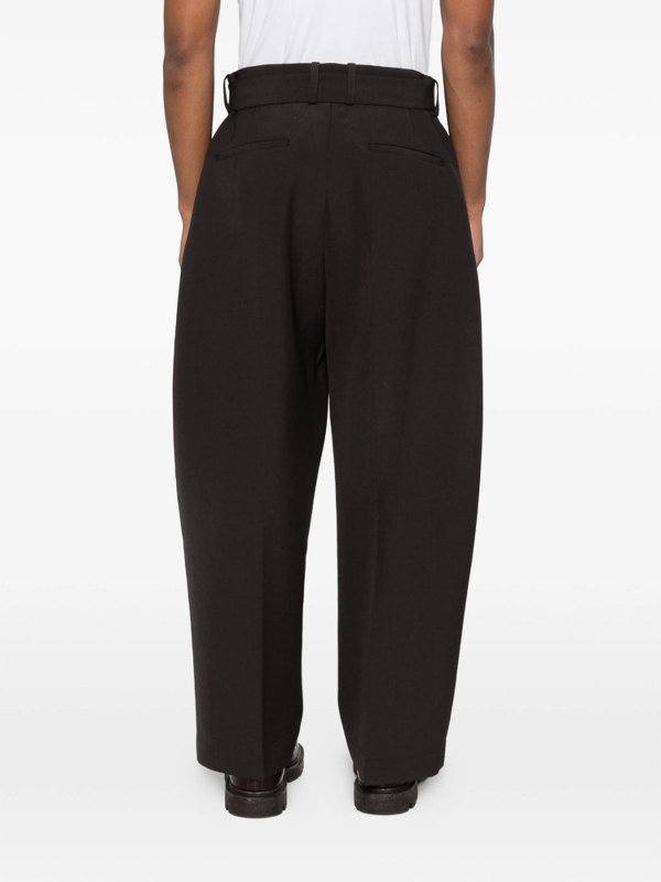 STUDIO NICHOLSON: カジュアルトラウザー online - カジュアルパンツ - 黒