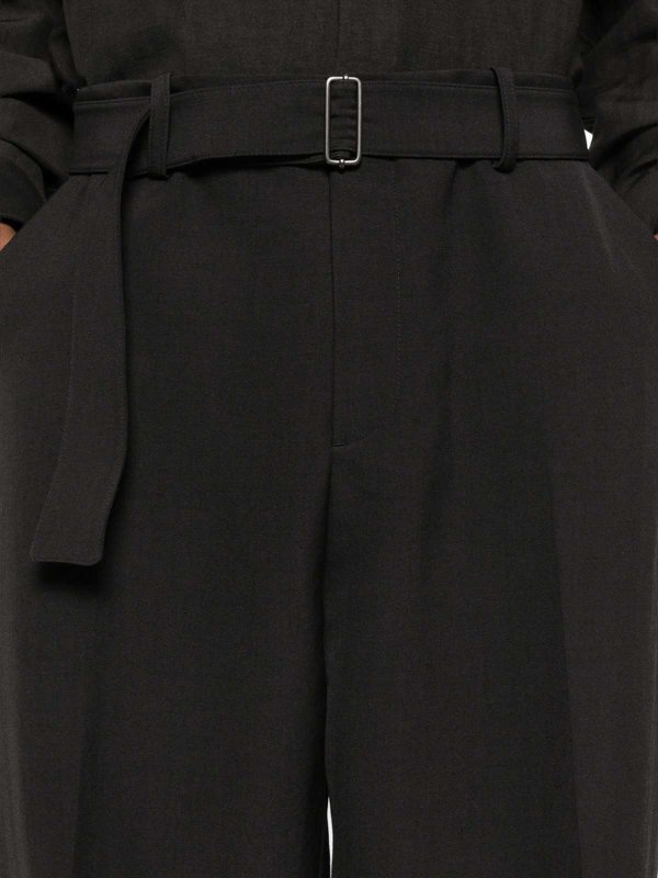 カジュアルパンツ - 黒 shop online: STUDIO NICHOLSON