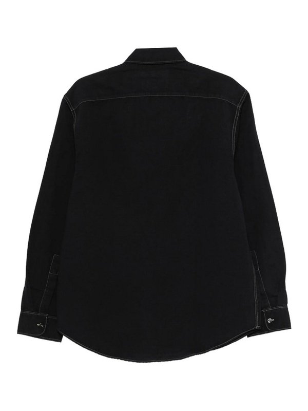 STUDIO NICHOLSON: Camisas online - Camisa - Negro