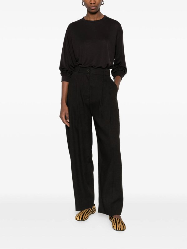 The Best Shops STUDIO NICHOLSON: Casual Hosen - Casual Hose - Schwarz