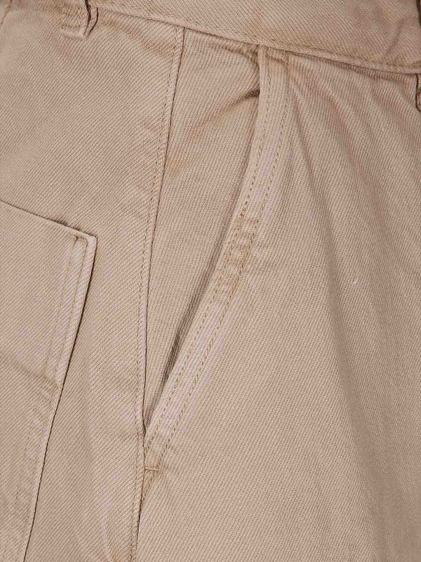 STUDIO NICHOLSON: Jeans Rectos online - Vaqueros Rectos - Beis