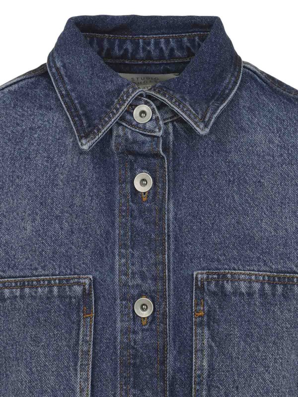 The Best Shops STUDIO NICHOLSON: シャツ - シャツ - ブルー