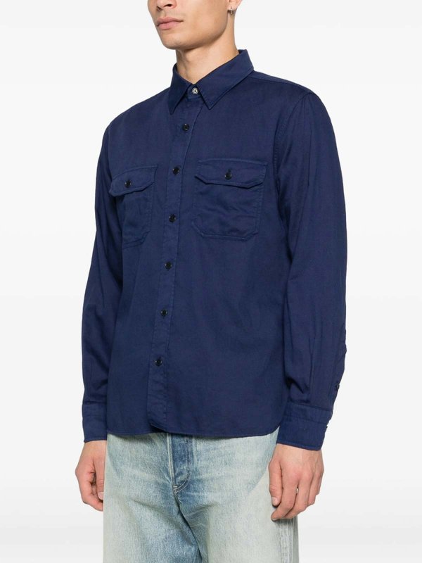 Camisa - Azul shop online: TOM FORD
