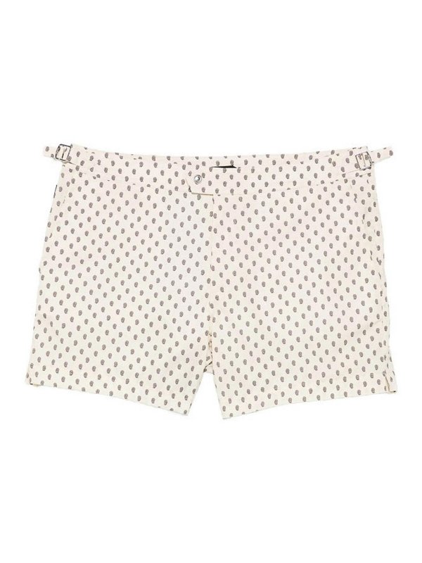 TOM FORD: Badeanzüge und Badehosen - Badehose - Weiß