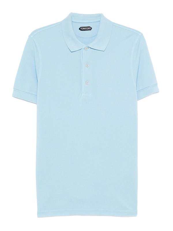 TOM FORD: Polos  - Polo - Bleu