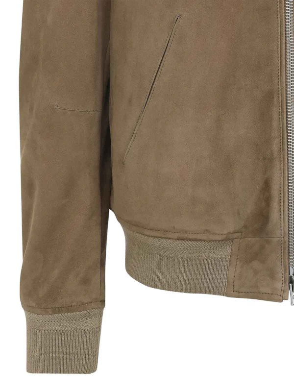 レザージャケット - ブラウン shop online: TOM FORD