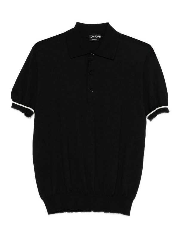 TOM FORD: Polos  - Polo - Noir