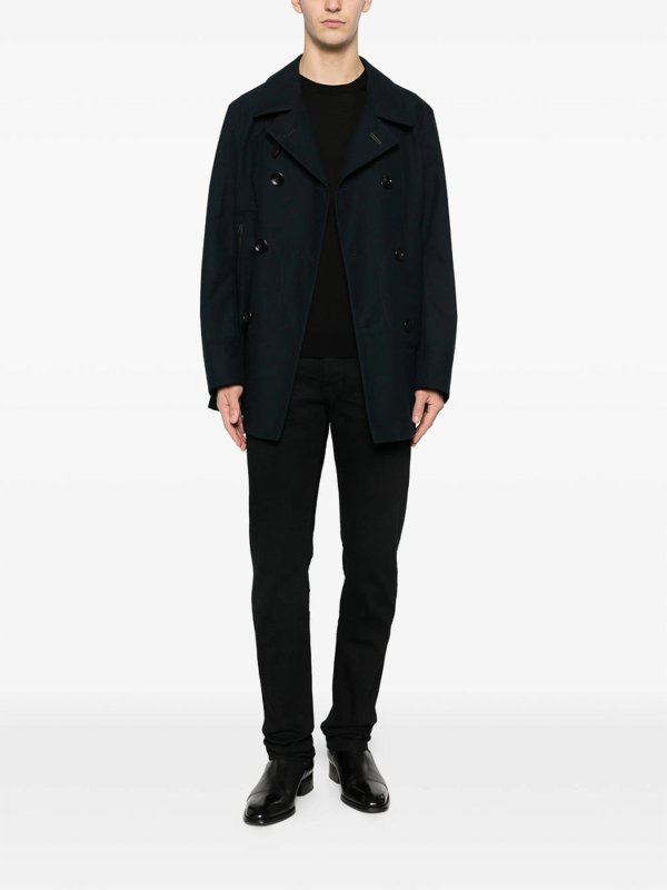 The Best Shops TOM FORD: Strickpullover mit Rundhalsausschnitt - Rundhalspullover - Schwarz