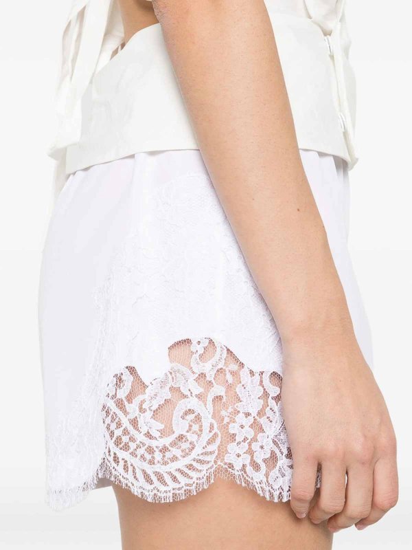 Short - Blanc shop online: VERSACE