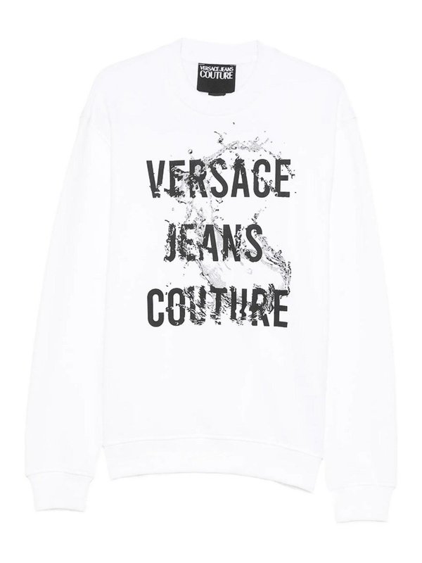 Versace Jeans Couture: スウェット＆セーター - スウェットシャツ/セーター - 白