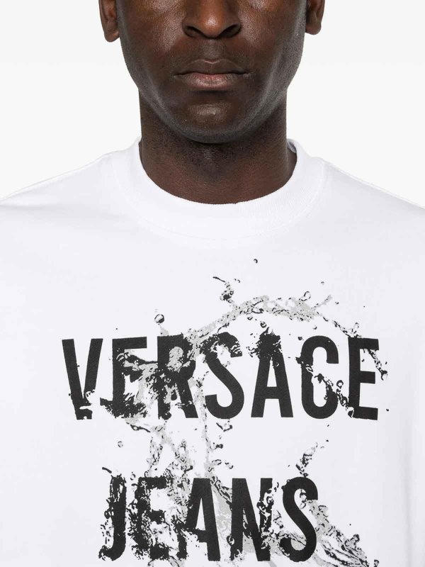 スウェットシャツ/セーター - 白 shop online: Versace Jeans Couture
