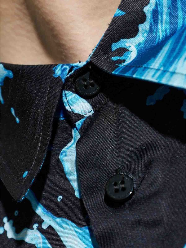 Versace Jeans Couture: シャツ online - シャツ - ブルー