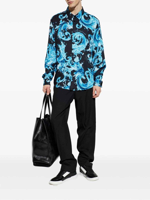 Versace Jeans Couture buy online シャツ - ブルー