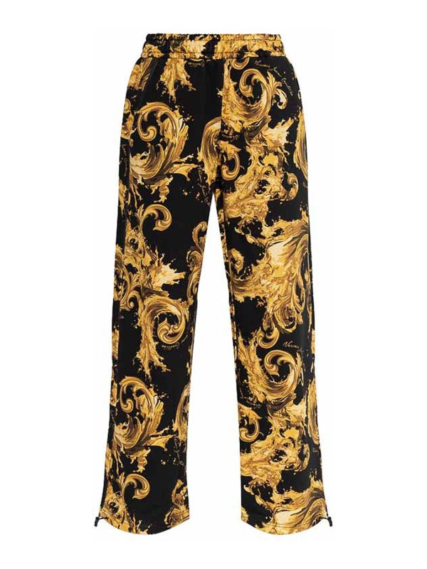 Versace Jeans Couture: カジュアルトラウザー - カジュアルパンツ - 黒
