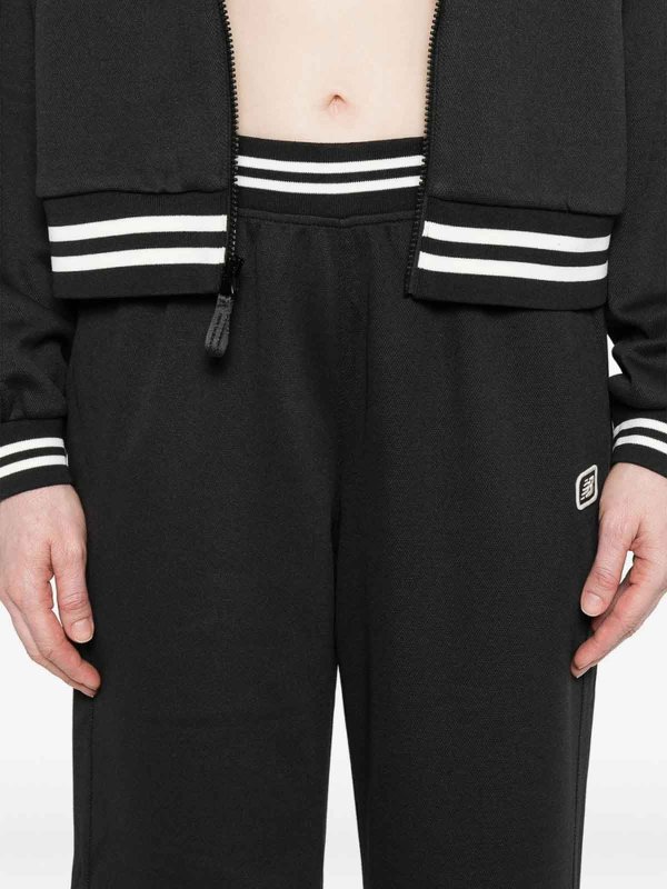 The Best Shops NEW BALANCE: カジュアルトラウザー - カジュアルパンツ - 黒